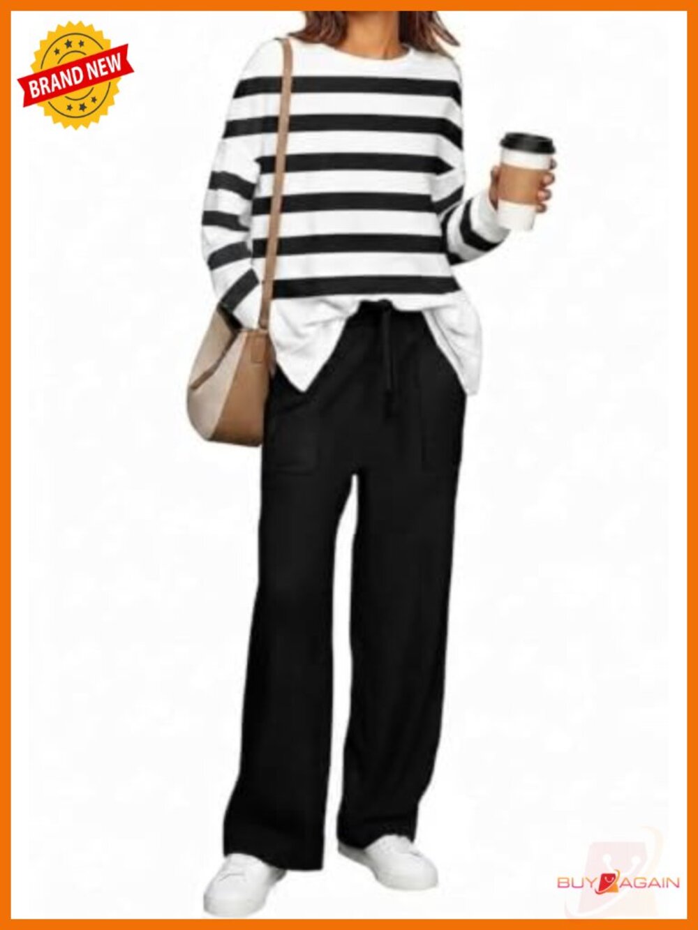 Women's 2 Piece Tracksuit Set Long Sleeve Pullover & Jogger Pants Loungewear